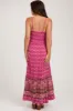 Fuchsia Floral Cutout Maternity Maxi Dress sold by Pinkblush