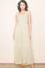 Cream Floral Flowy Jumpsuit sold by Pinkblush