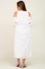 White Skirt And Cardigan 3-Piece Set sold by Pinkblush