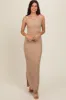 Gold Glitter Shoulder Tie Open Back Maxi Dress sold by Pinkblush
