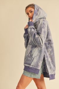Lilac Tie Dye Hoodie sold by Pinkblush