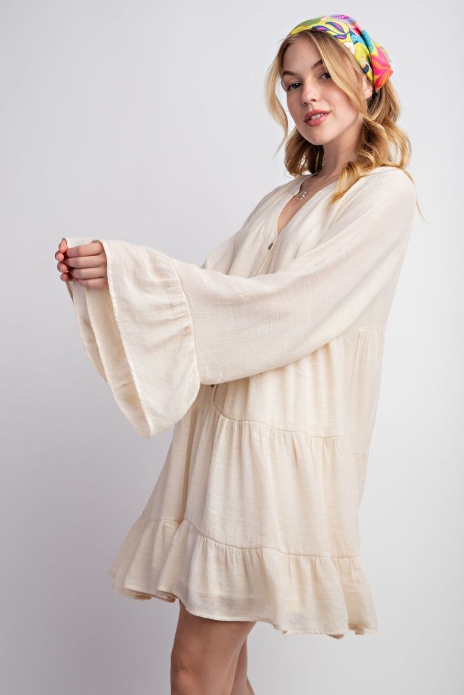 Pearl Button Down Dress sold by Pinkblush product image thumbnail 2