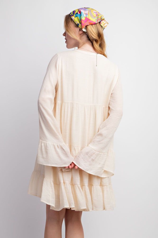 Pearl Button Down Dress sold by Pinkblush product image thumbnail 3