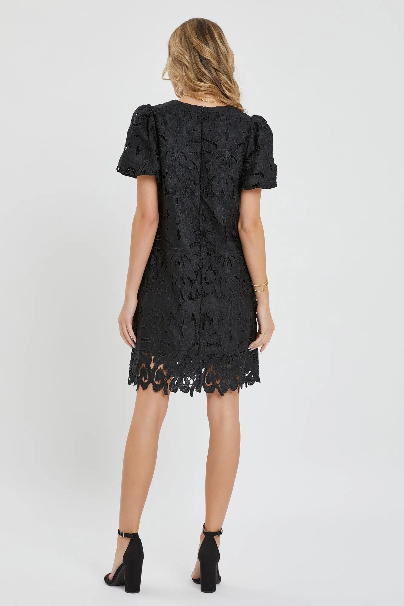 Black Lace Dress sold by Pinkblush product image thumbnail 2
