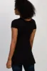 PinkBlush Black Draped Front Nursing Top sold by Pinkblush