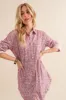 Pink Button-Down Dress sold by Pinkblush