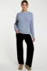 Blue Cable Knit Maternity Sweater sold by Pinkblush