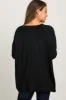 Black Pocketed Dolman Sleeve Top sold by Pinkblush