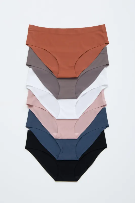 Multicolor Seamless Underwear Set sold by Pinkblush