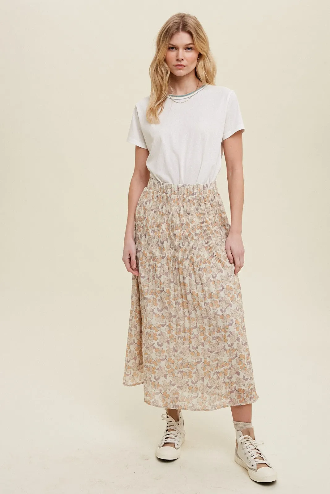 Ivory Contrast Neck Band Short Sleeve Top sold by Pinkblush product image thumbnail 4