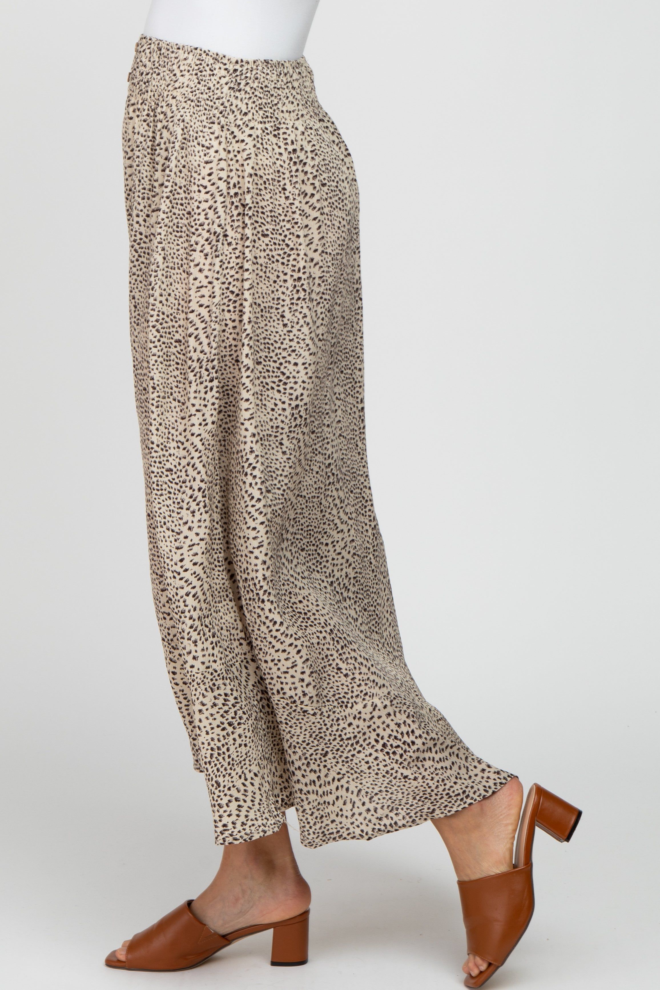 Ivory Animal Print Maxi Skirt sold by Pinkblush product image thumbnail 3