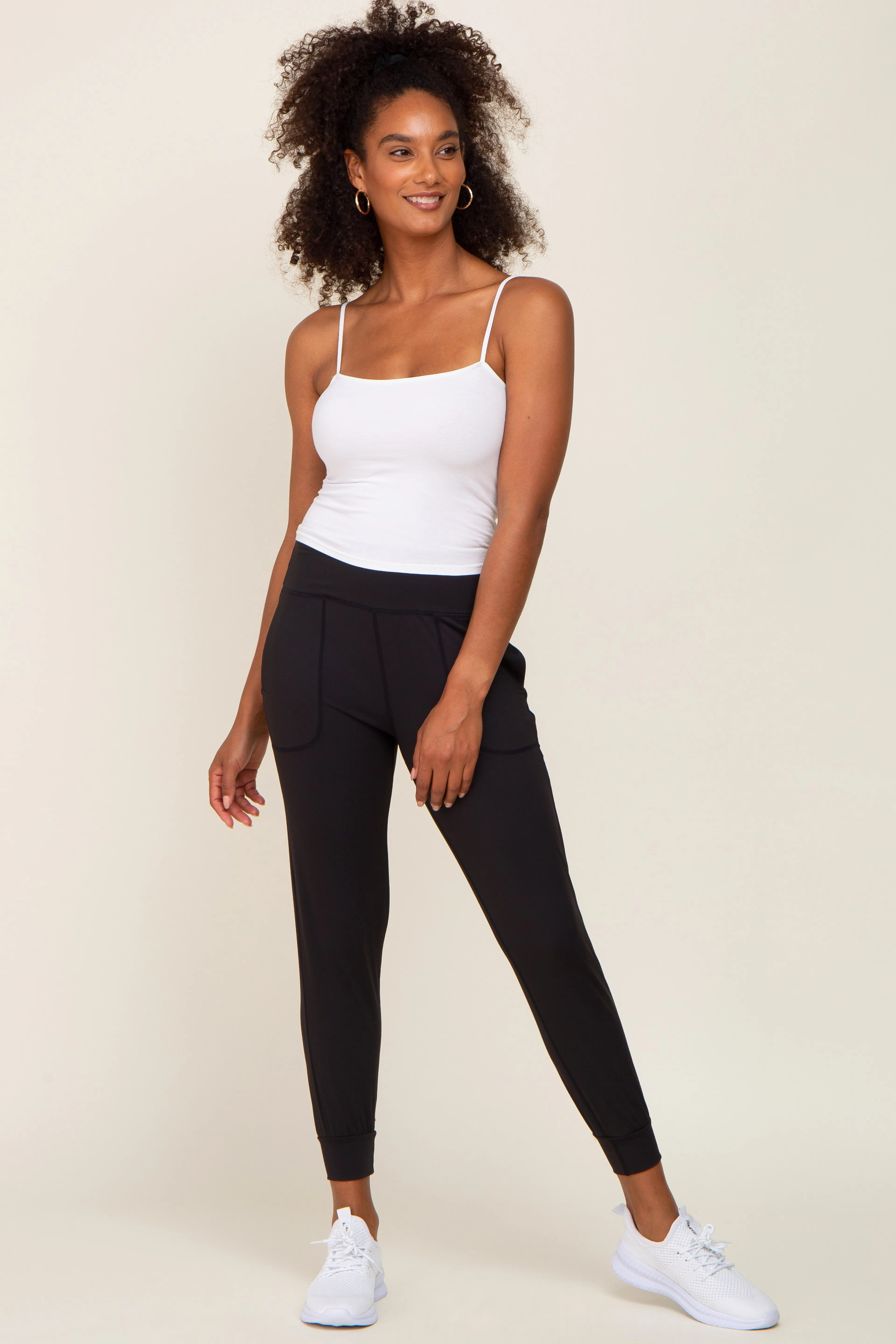 Black Joggers sold by Pinkblush product image thumbnail 5