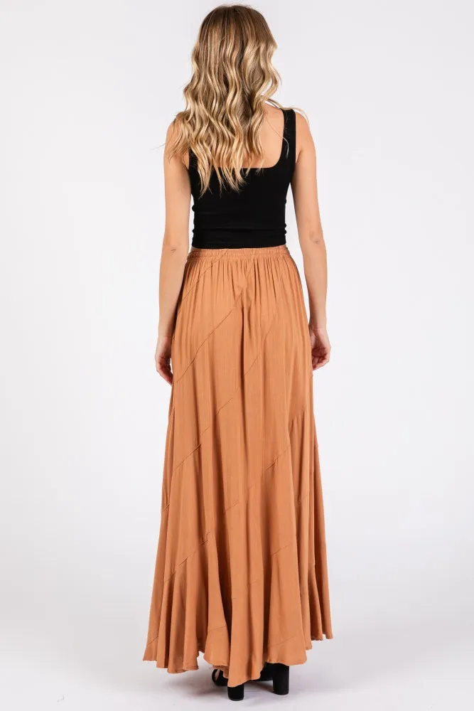 Camel Tassel String Maxi Skirt sold by Pinkblush product image thumbnail 3