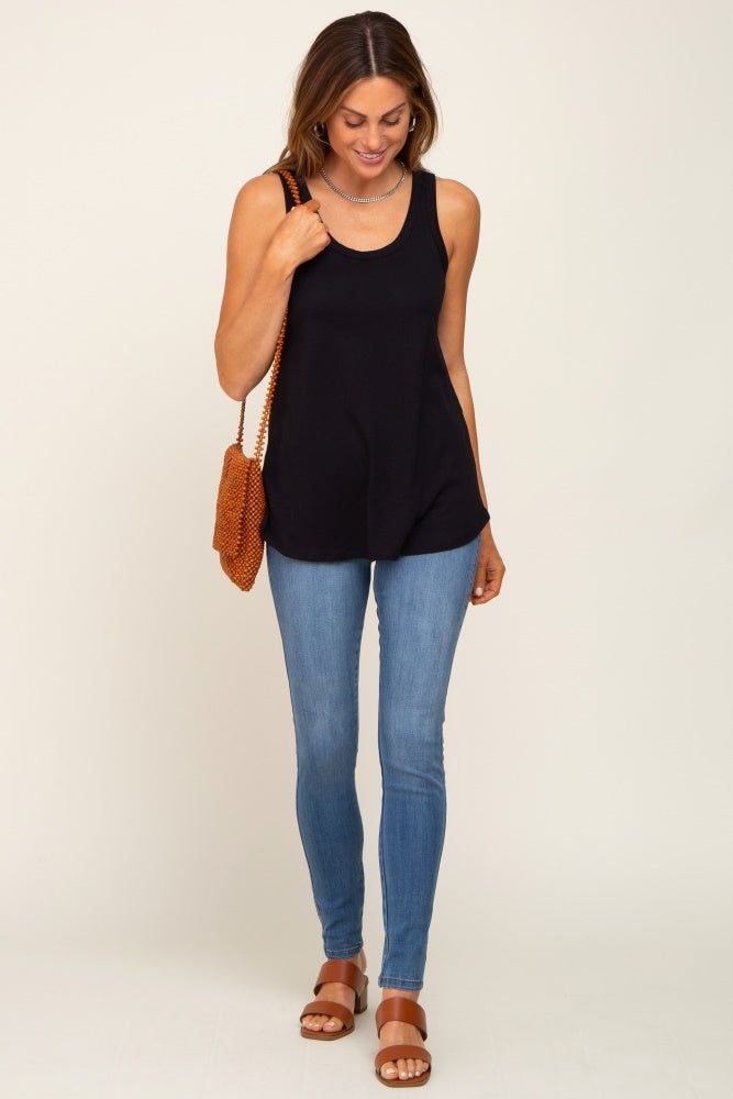 Black Tank Top sold by Pinkblush product image thumbnail 4