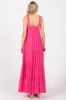 Fuchsia Tiered Maxi Dress sold by Pinkblush