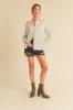 Bone Button Up Shirt sold by Pinkblush