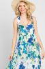 Mint Green Floral Cut Out Maxi Dress sold by Pinkblush