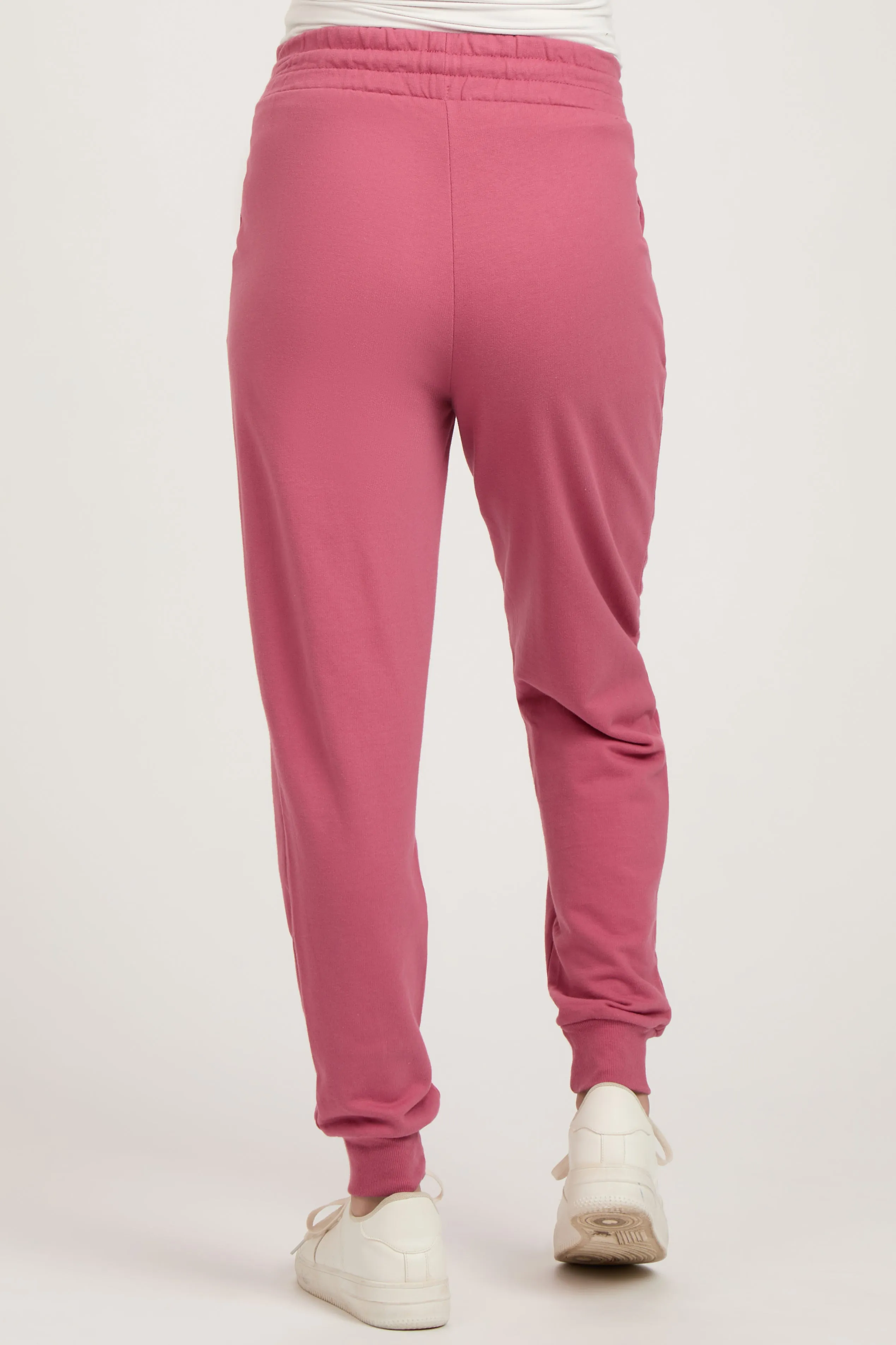 Pink Basic Drawstring Maternity Sweatpants sold by Pinkblush product image thumbnail 4