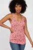 Fuchsia Animal Print Racerback Tank Top sold by Pinkblush