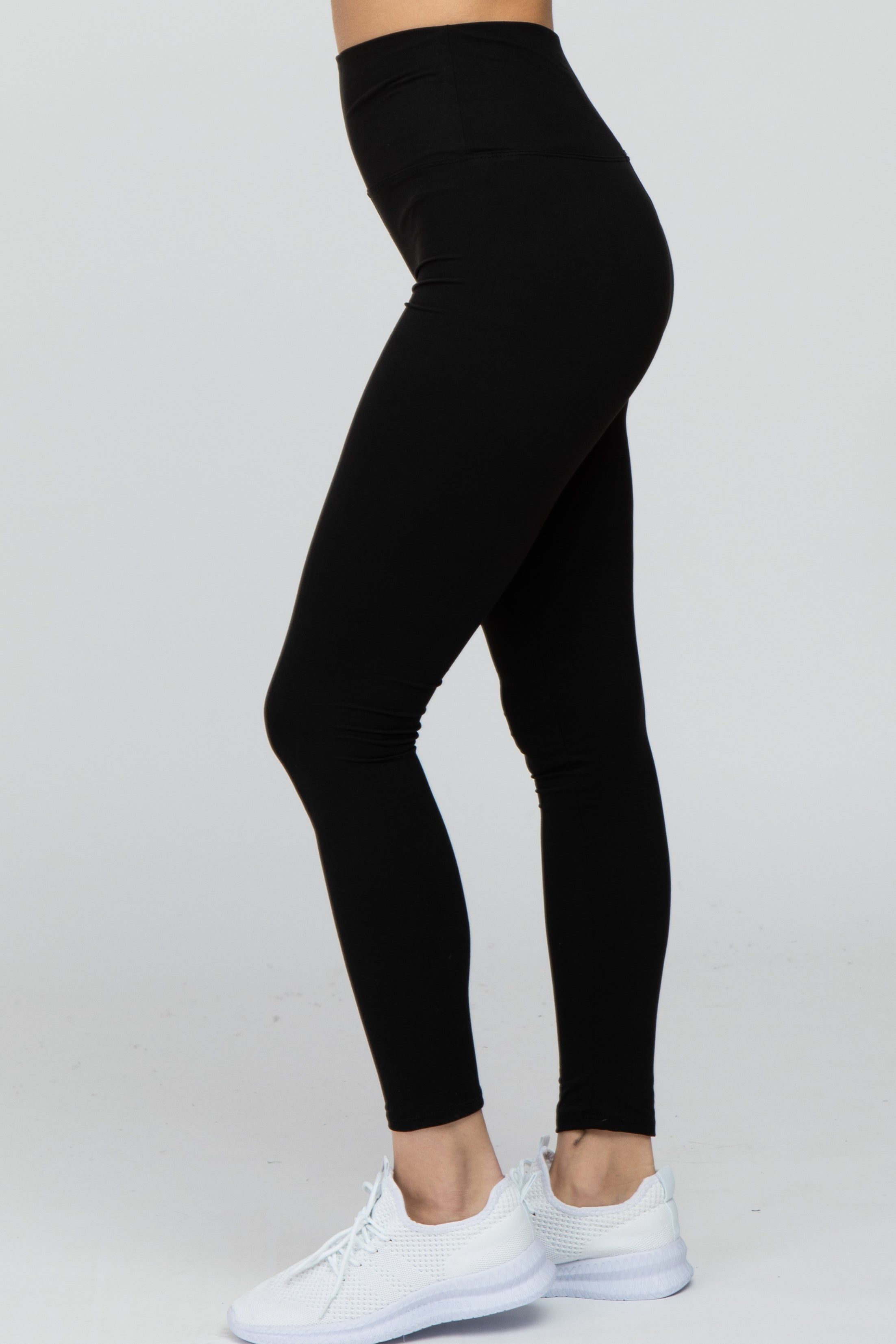 Black Basic Legging sold by Pinkblush product image thumbnail 3