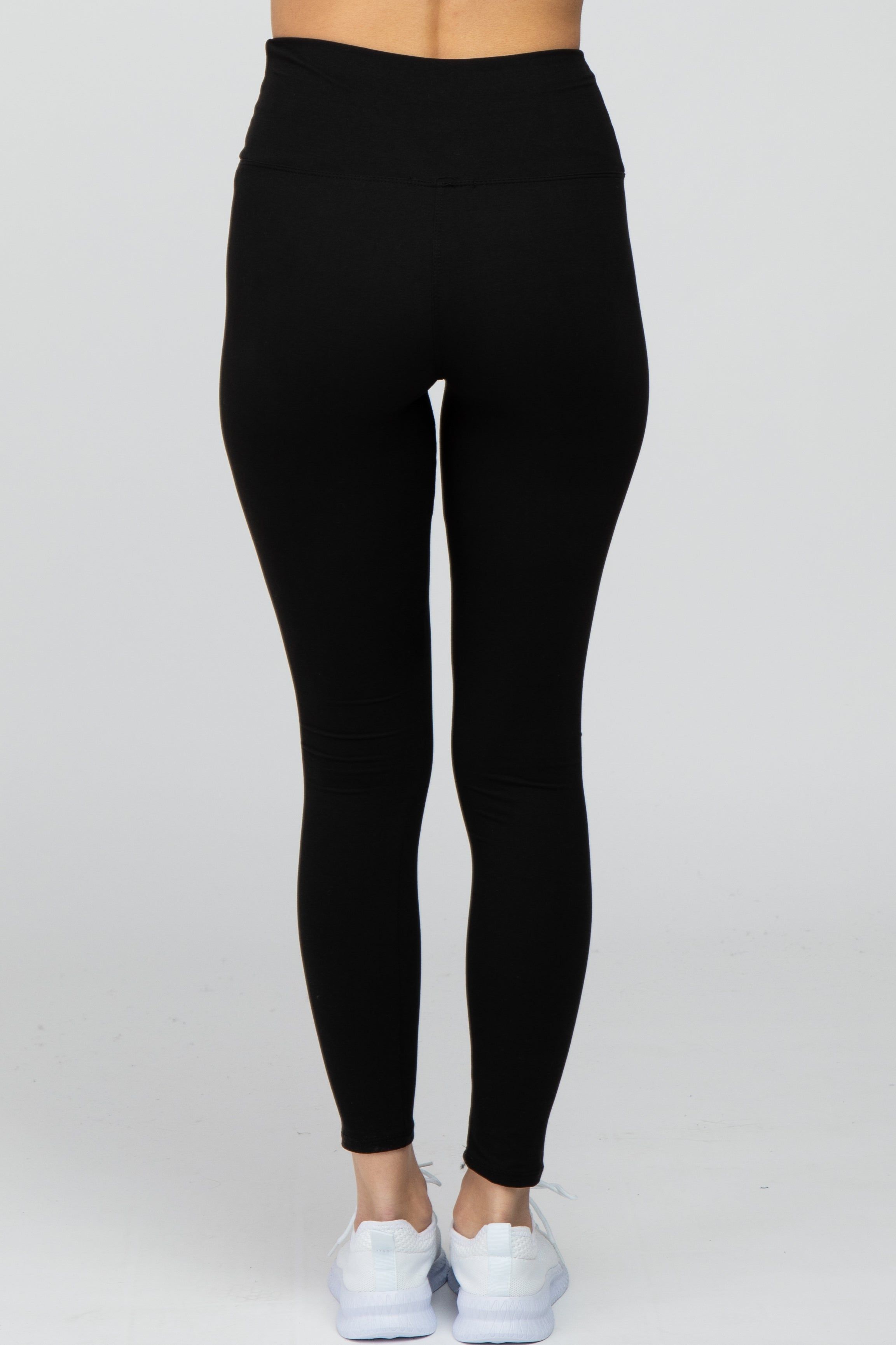 Black Basic Legging sold by Pinkblush product image thumbnail 4