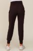 Brown Maternity Joggers sold by Pinkblush