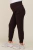 Brown Maternity Joggers sold by Pinkblush