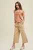 Rose Satin Cami With Lace Trim Detail sold by Pinkblush