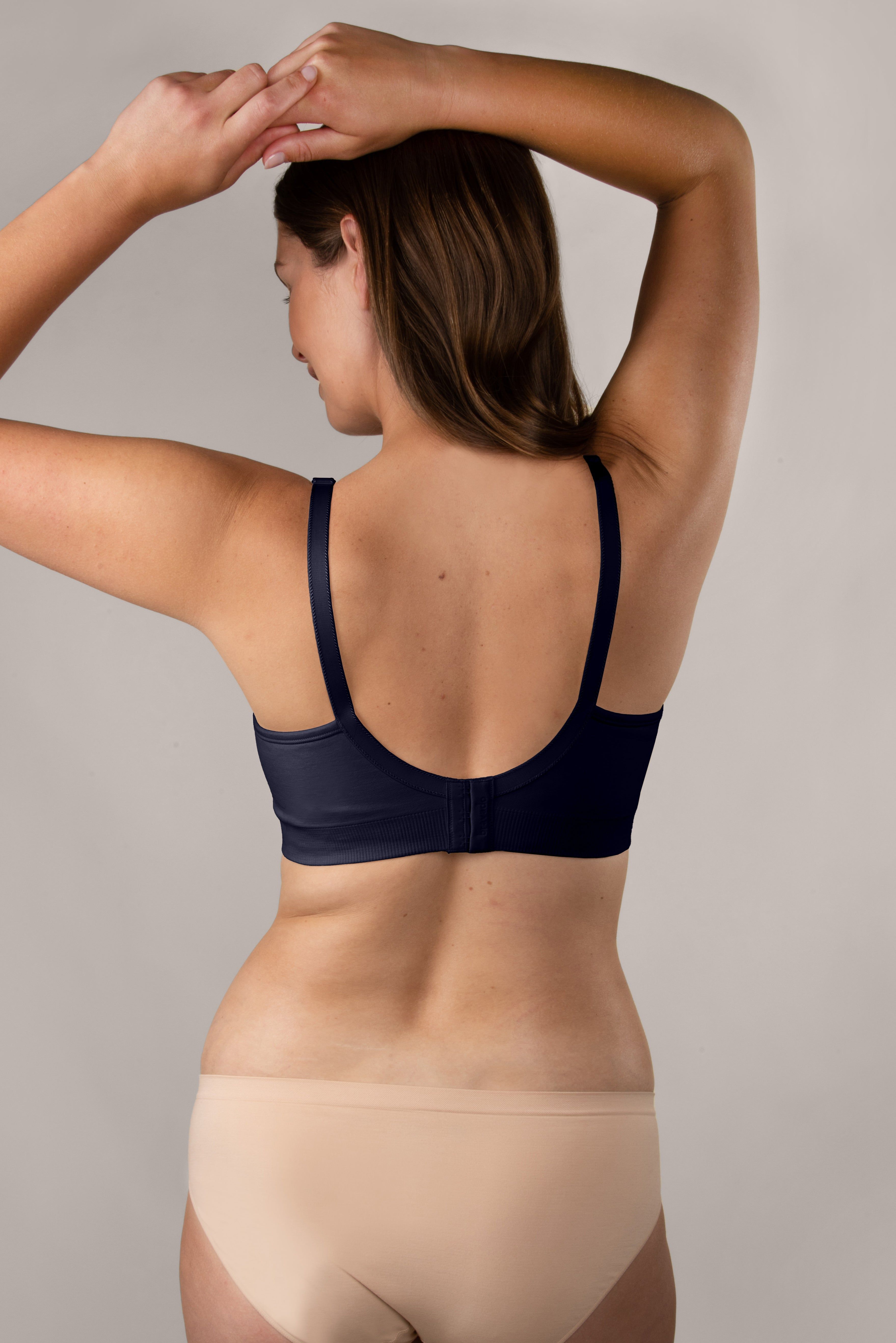 Navy Bravado Body Silk Seamless Nursing Bra sold by Pinkblush product image thumbnail 2