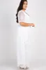 PinkBlush White Lace Mesh Overlay Plus Maxi Dress sold by Pinkblush