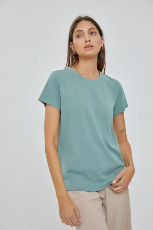 Sage Short Sleeve Top sold by Pinkblush