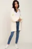 Cream Cable Knit Front Pocket Cardigan sold by Pinkblush