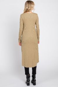 Light Olive Button Front Knit Cardigan sold by Pinkblush