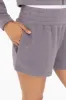 Gray Fleece Shorts sold by Pinkblush