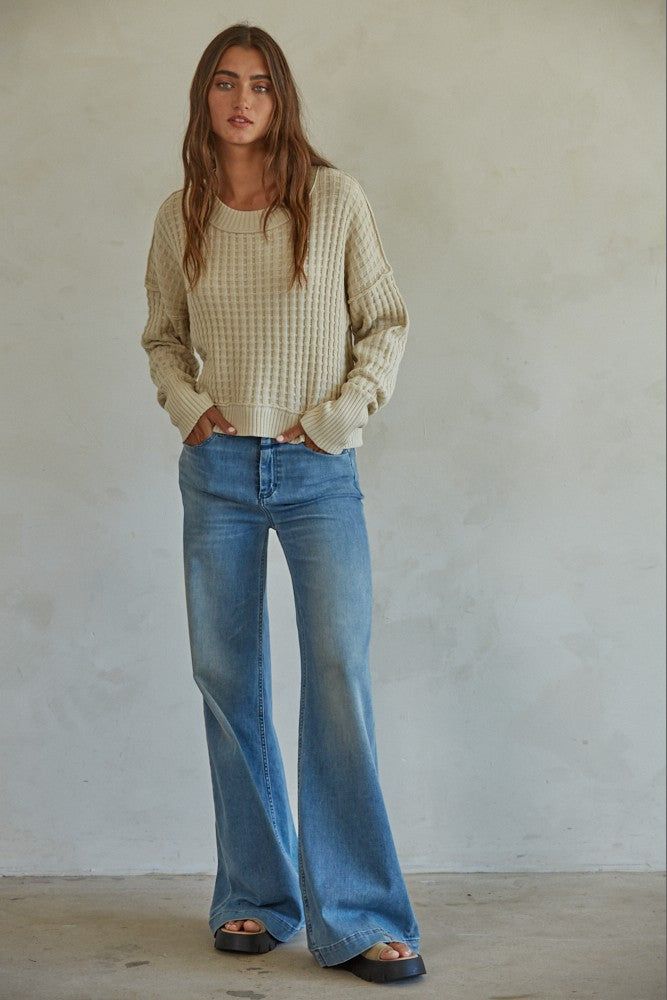 Natural Knit Pullover sold by Pinkblush product image thumbnail 2