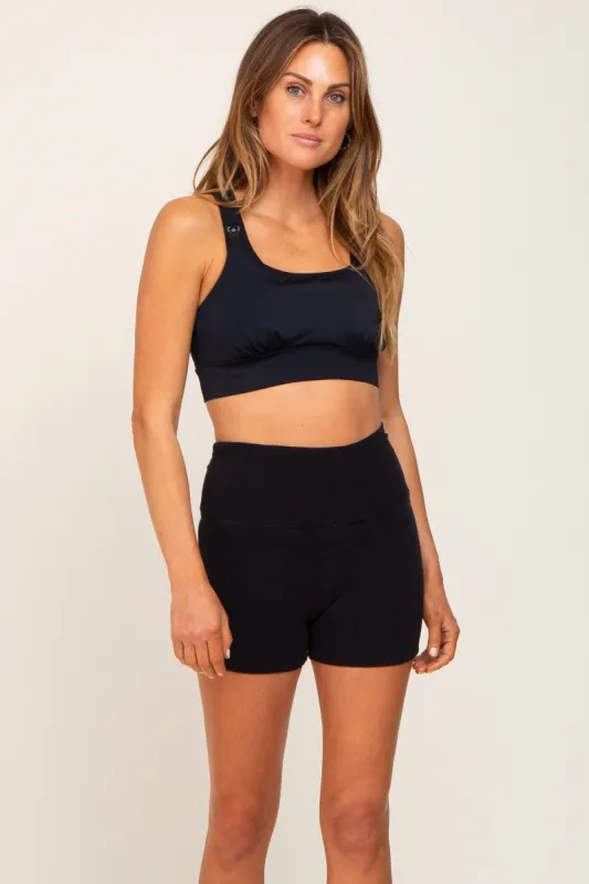 Black Belly Bandit ActiveSupport™ Nursing Sports Bra sold by Pinkblush