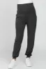 Charcoal Maternity Band Jogger Pants sold by Pinkblush
