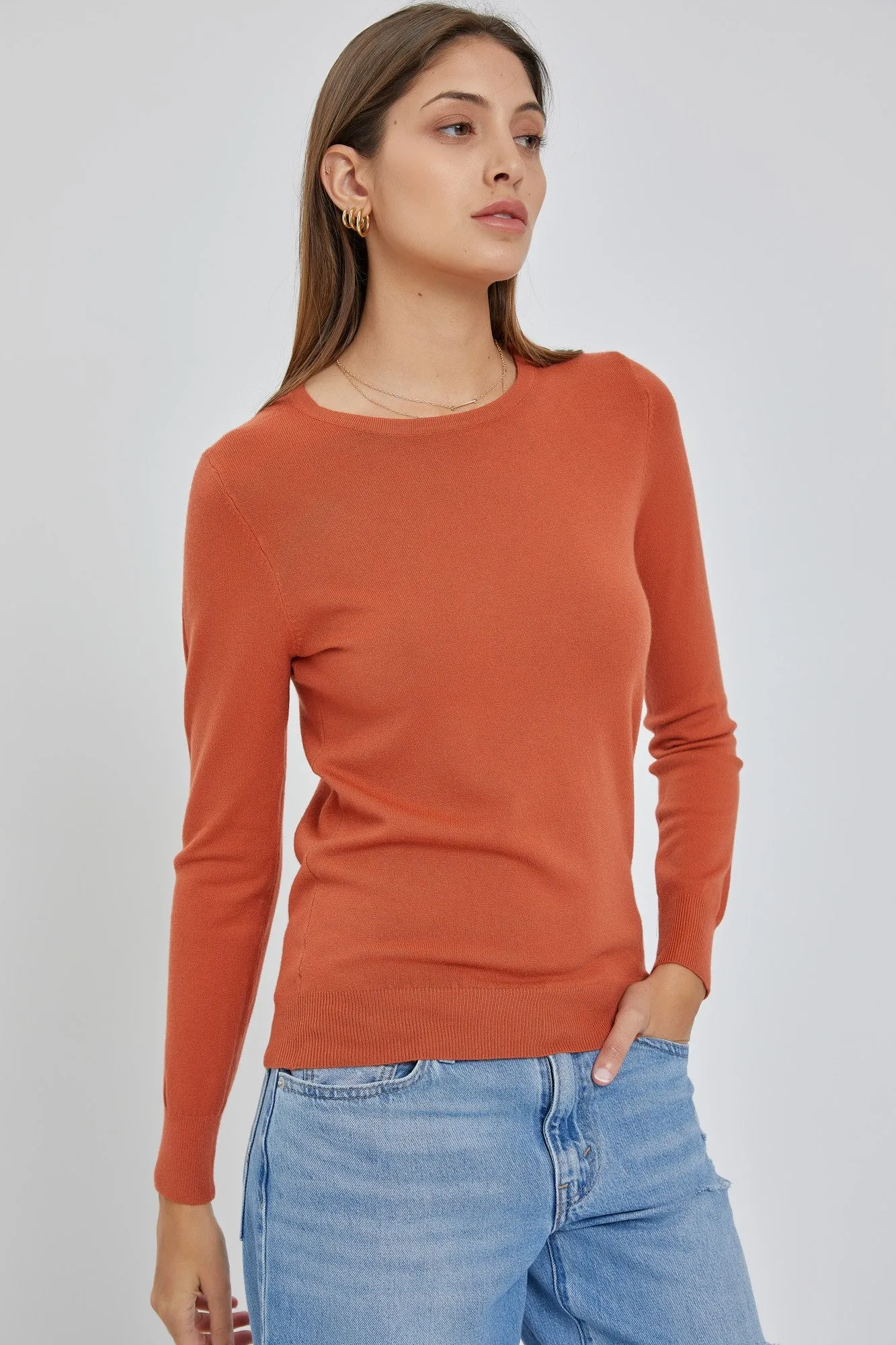 Camel Knit Long Sleeve Maternity Top sold by Pinkblush product image thumbnail 5