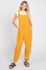 Yellow Front Pocket Knit Maternity Overalls sold by Pinkblush