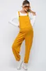 Yellow Front Pocket Knit Maternity Overalls sold by Pinkblush