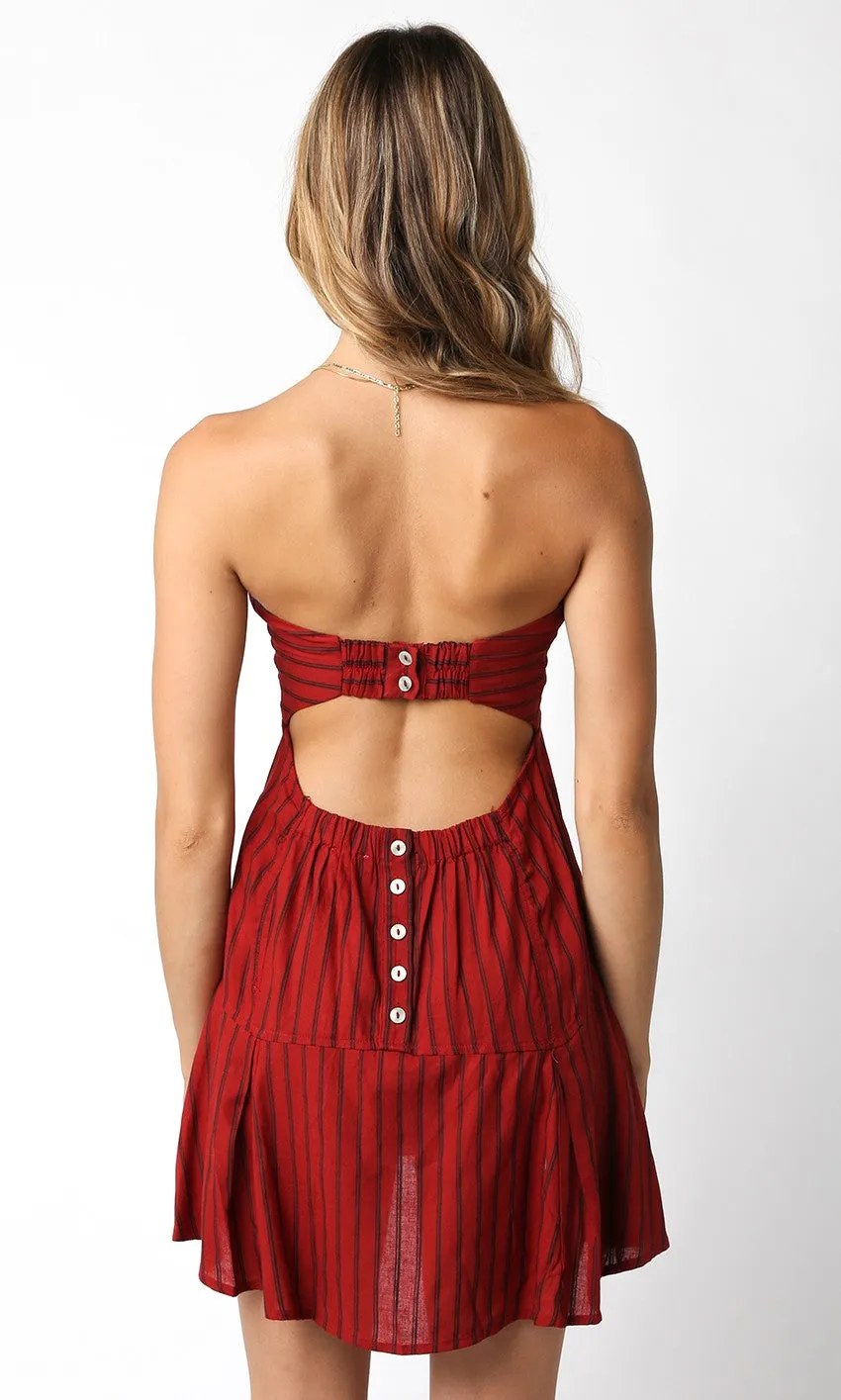 Scarlet Strapless Dress sold by Pinkblush product image thumbnail 4