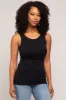 Black Basic Seamless Tank sold by Pinkblush