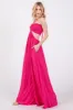 Fuchsia Smocked Drawstring Halter Side Cutout Jumpsuit sold by Pinkblush