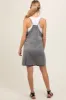 Charcoal Chambray Front Pocket Maternity Dress sold by Pinkblush