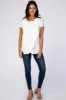 Ivory Layered Wrap Front Nursing Top sold by Pinkblush
