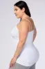 White Solid Plus Cami sold by Pinkblush
