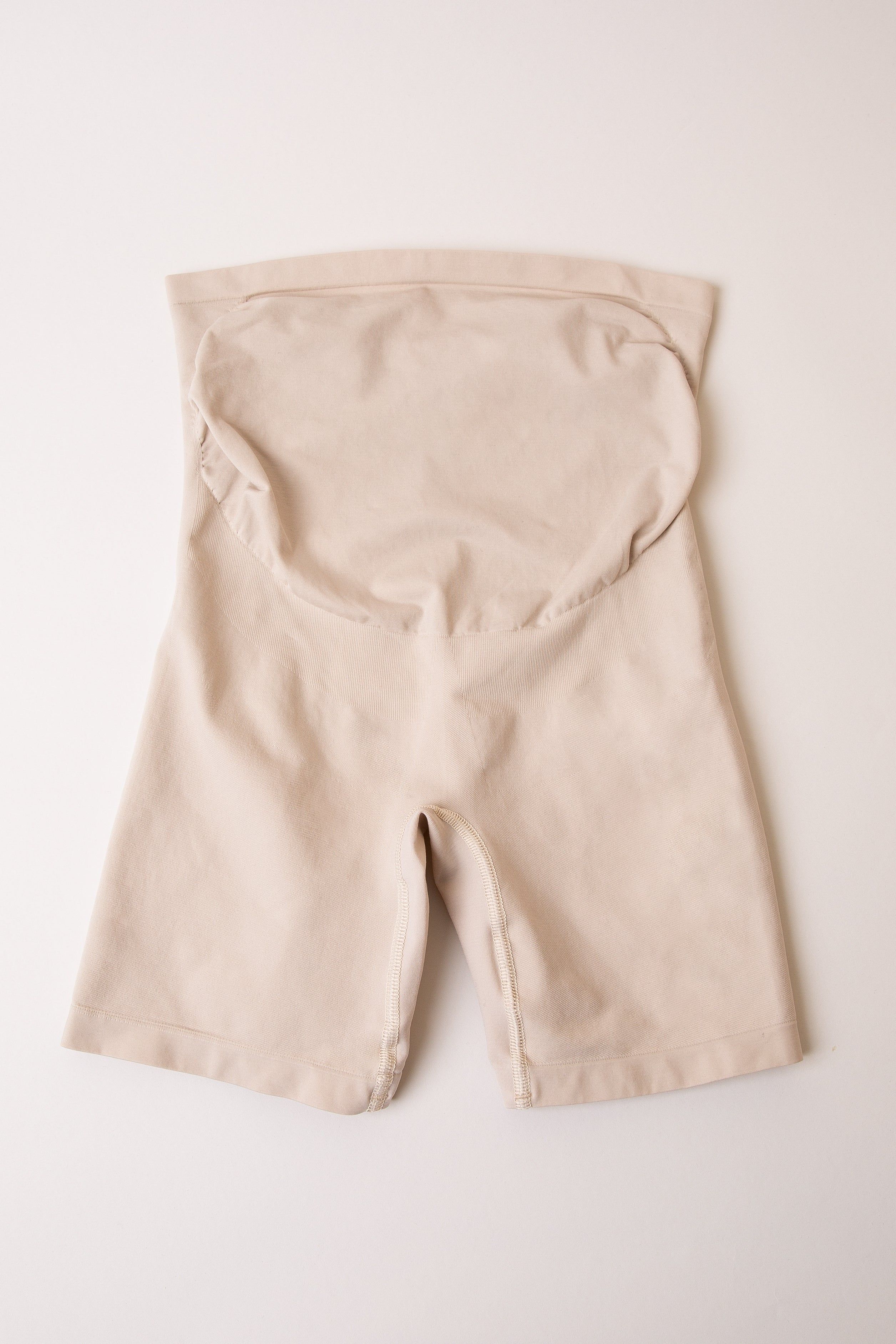 Beige Belly Bandit Thighs Disguise Maternity Support Shorts sold by Pinkblush product image thumbnail 3