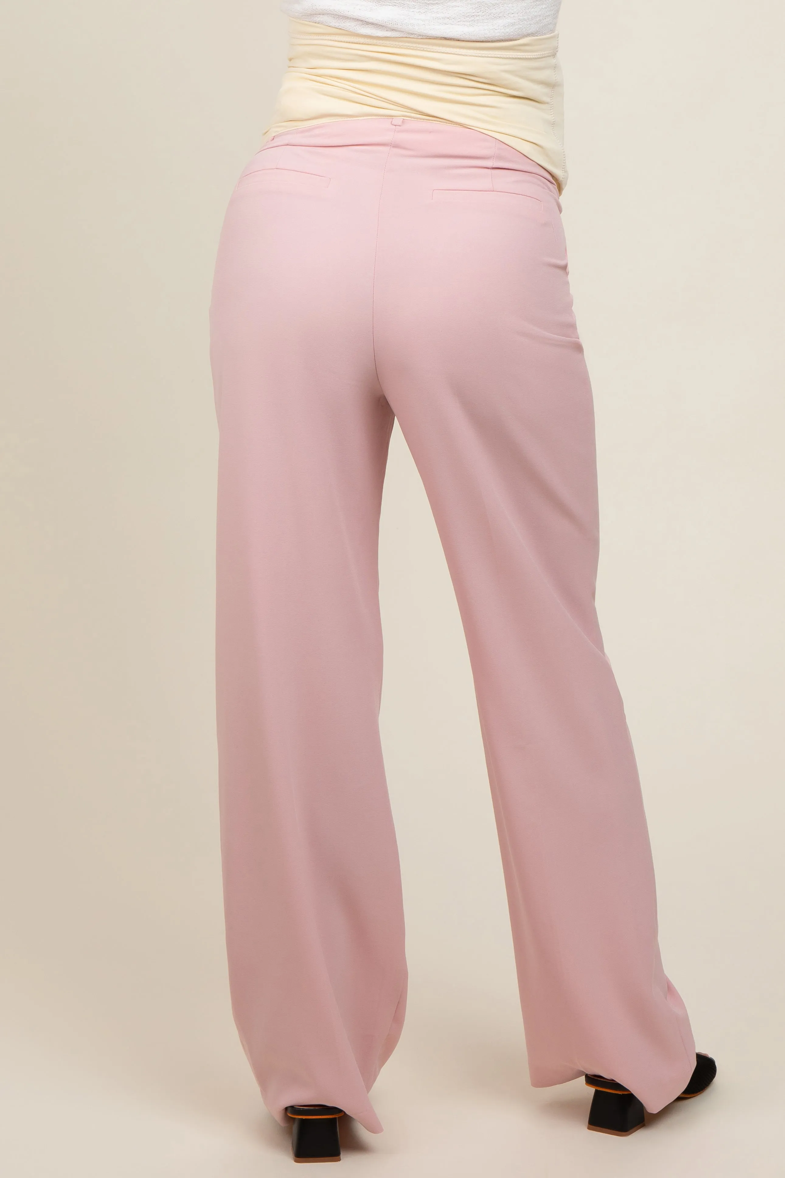 Pink Basic Maternity Dress Pants sold by Pinkblush product image thumbnail 4