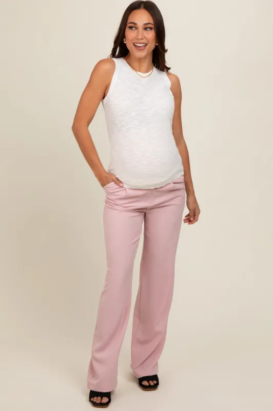 Pink Basic Maternity Dress Pants sold by Pinkblush