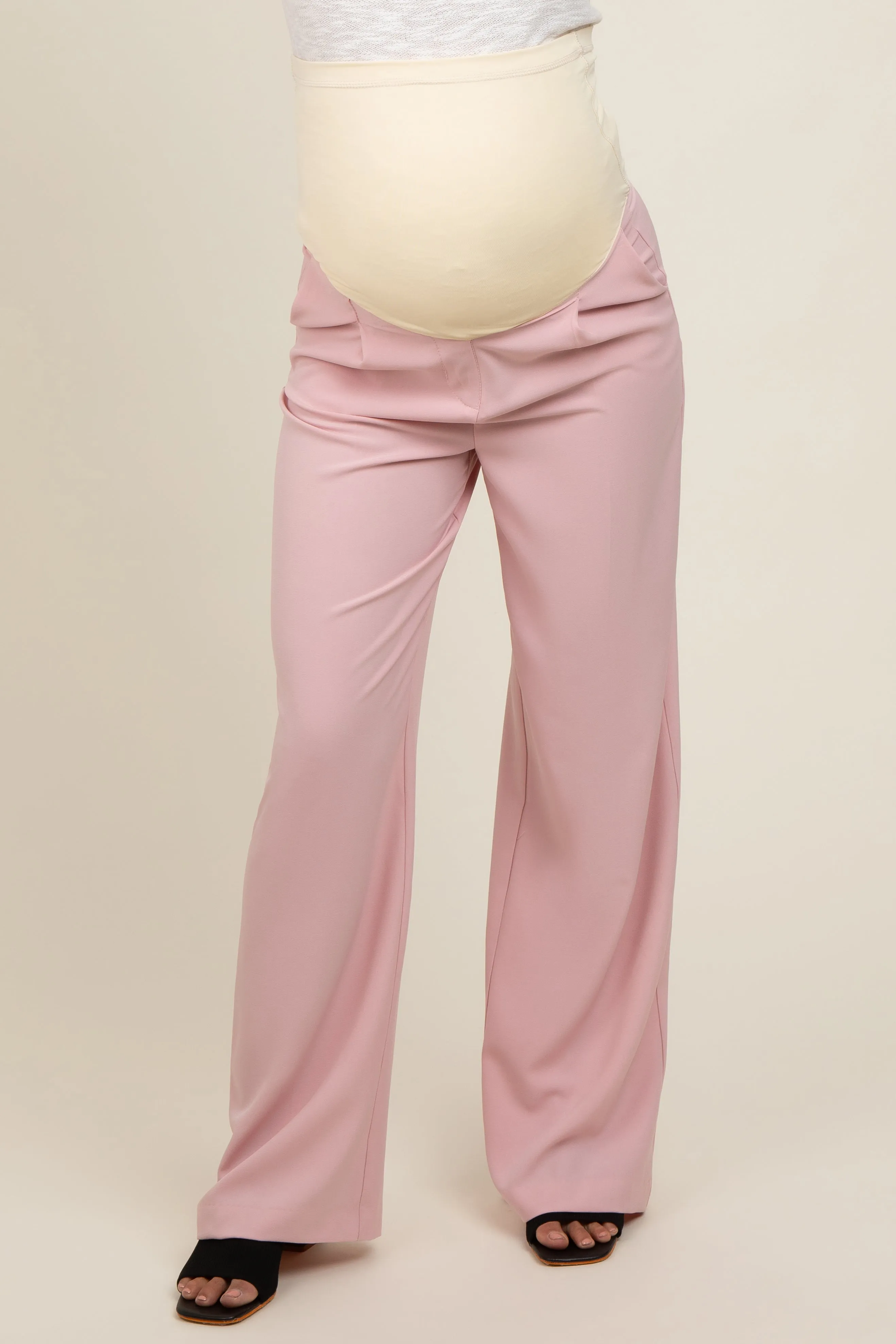 Pink Basic Maternity Dress Pants sold by Pinkblush product image thumbnail 2